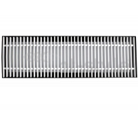 РРН 800х400 алюминиевая решетка рулонная напольная