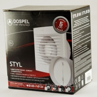 Вентилятор "Dospel" STYL 100 WP-P(выкл.- обр.клапан)