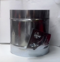 Дроссель клапан из оцинкованной сталиФ140
