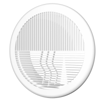 10РПКФ, Решетка вентиляционная круглая D143 с фланцем D100