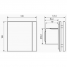 Soler & Palau Silent 100 CRZ Design grey-4C (с таймером)